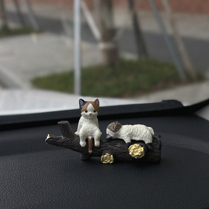 Cute Cat Car Screen Ornaments