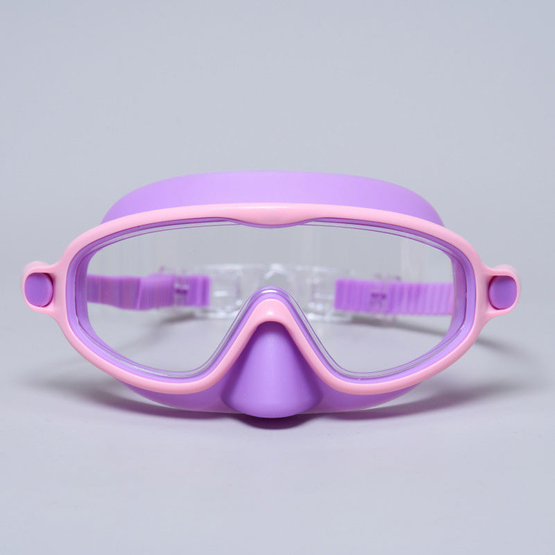 🥽Children's Nose Mask Large Frame Swimming Goggles