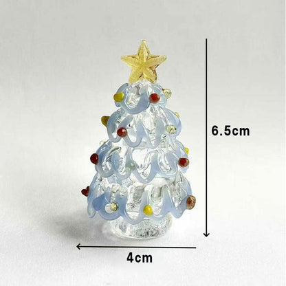 🎄✨ Luminous Glass Christmas Trees