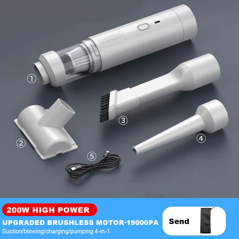 🚗✨Wireless Suction And Blowing Car Vacuum Cleaner🌀
