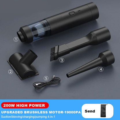 🚗✨Wireless Suction And Blowing Car Vacuum Cleaner🌀