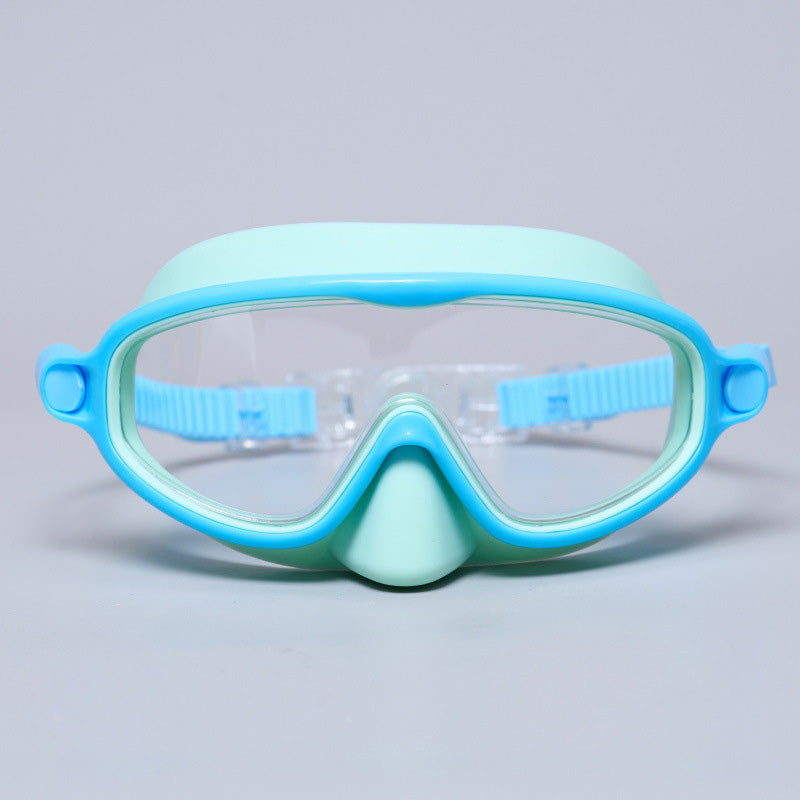 🥽Children's Nose Mask Large Frame Swimming Goggles