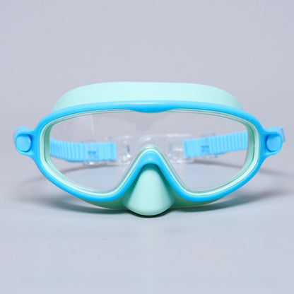🥽Children's Nose Mask Large Frame Swimming Goggles