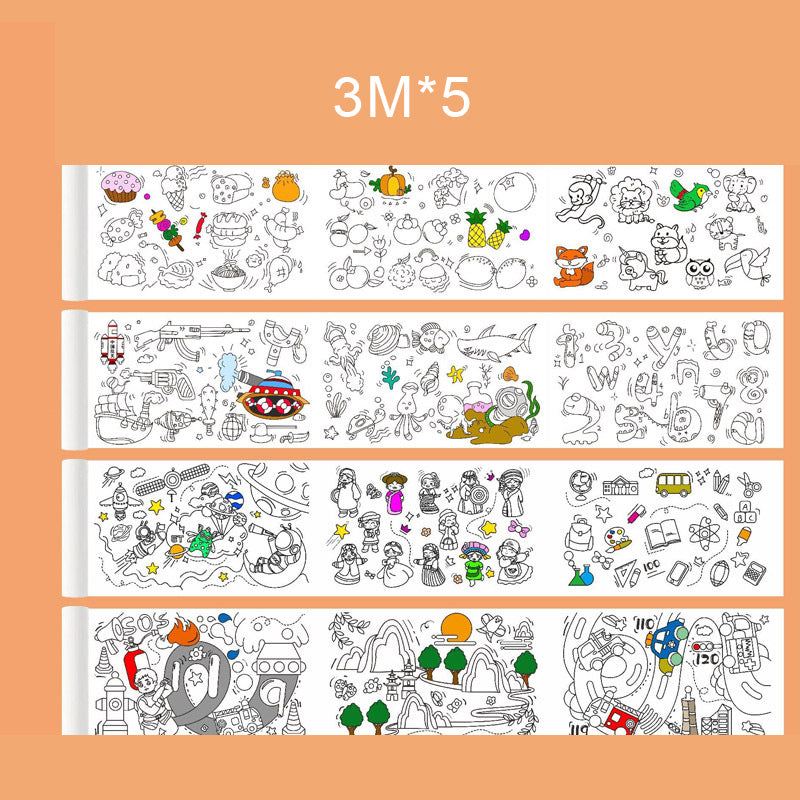 🎨 Premium Kids Drawing Roll – Spark Creativity!