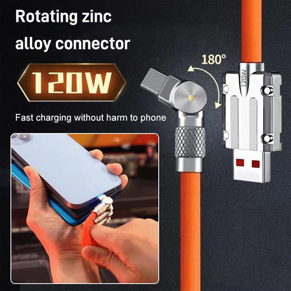 🔥🔥3-in-1 Rotatable Charging Cable🔥 (Rotatable Charging Cable)