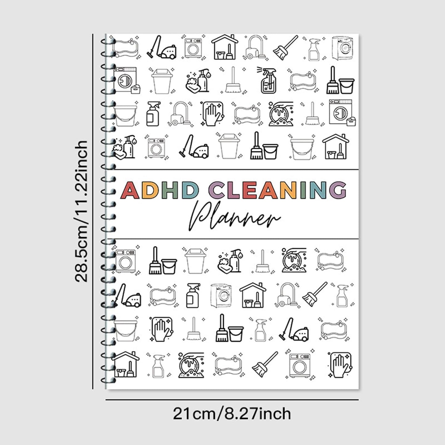 🔥LAST DAY 46% OFF - 📕ADHD Cleaning & Organizing Toolkit - Chore Planner✔