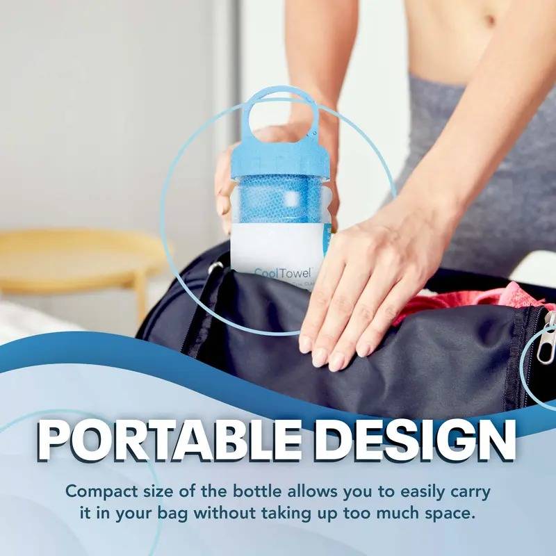 🔥 49% OFF Countdown! Fast-Drying Cooling Bottle - CoolTowel On-the-Go!