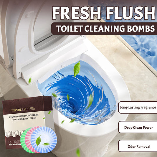 🧼 Fresh Flush Toilet Cleaning Bombs