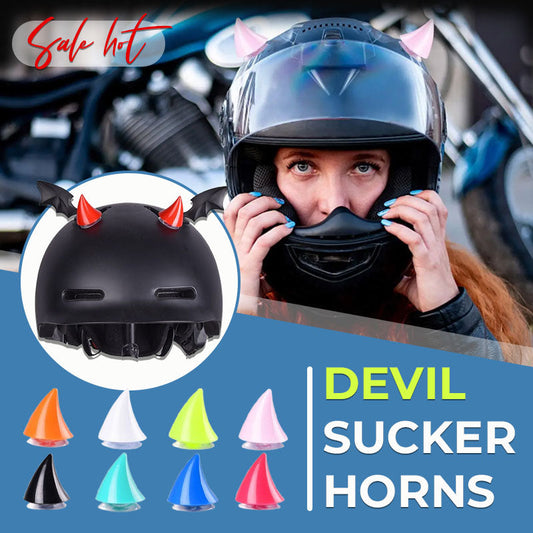 Devil suction cup horns