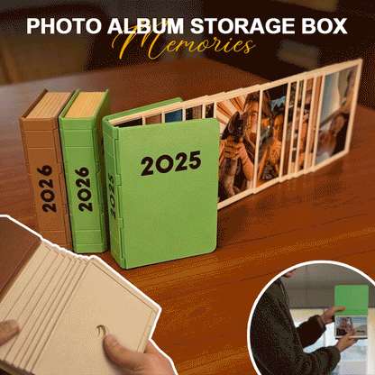 Photo Album Storage Box
