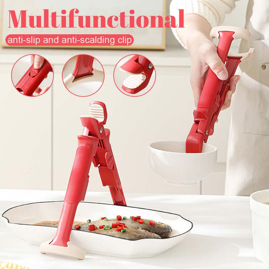 🍽 Multifunctional Anti-Slip & Anti-Scalding Clip