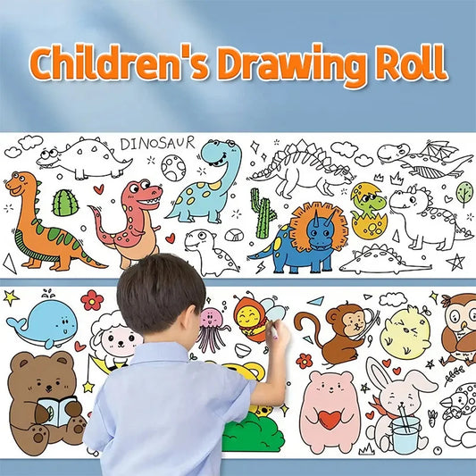 🎨 Premium Kids Drawing Roll – Spark Creativity!