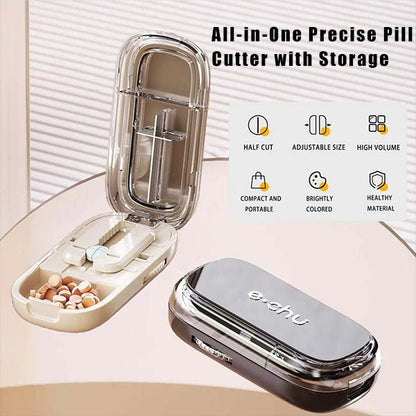 🔥All-in-One Precise Pill Cutter with Storage