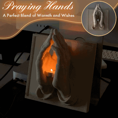 ✝️🙏Praying Hands--A Perfect Blend of Warmth and Wishes💖