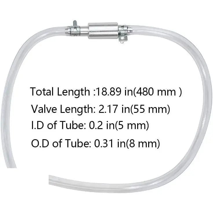 Brake Bleeder Hose - One Way Check Valve Tube Bleeding Tool Kit For Car Motorcyle Clutch