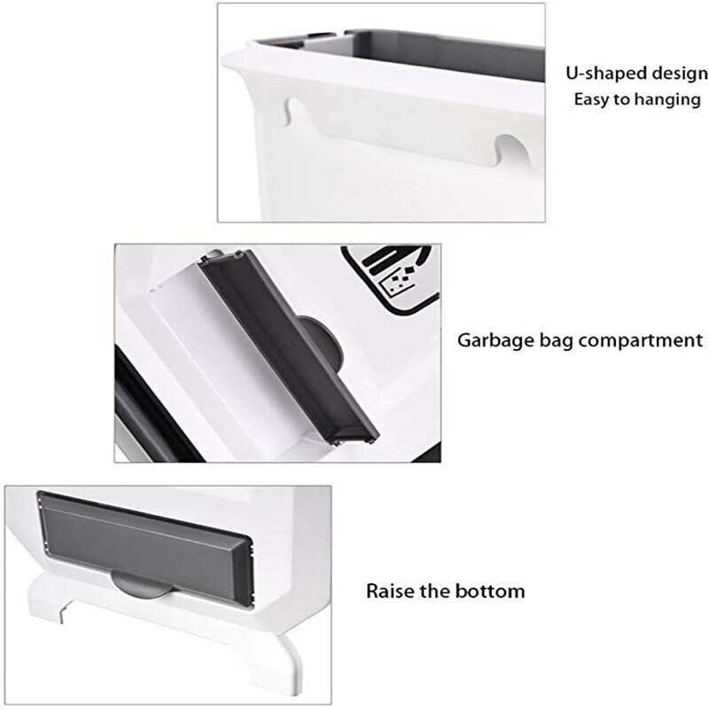 🔥Hot Sale🔥Kitchen Cabinet Foldable Trash Can