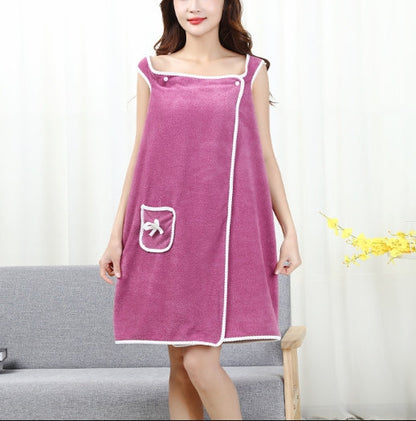 🔥HOT SALE 🎁Plus Size Women's Wearable Shower Skirt