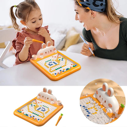 🐇Magnetic Dots Drawing Board for Toddlers