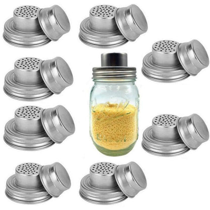 Universal Mason Jar Shaker Lids