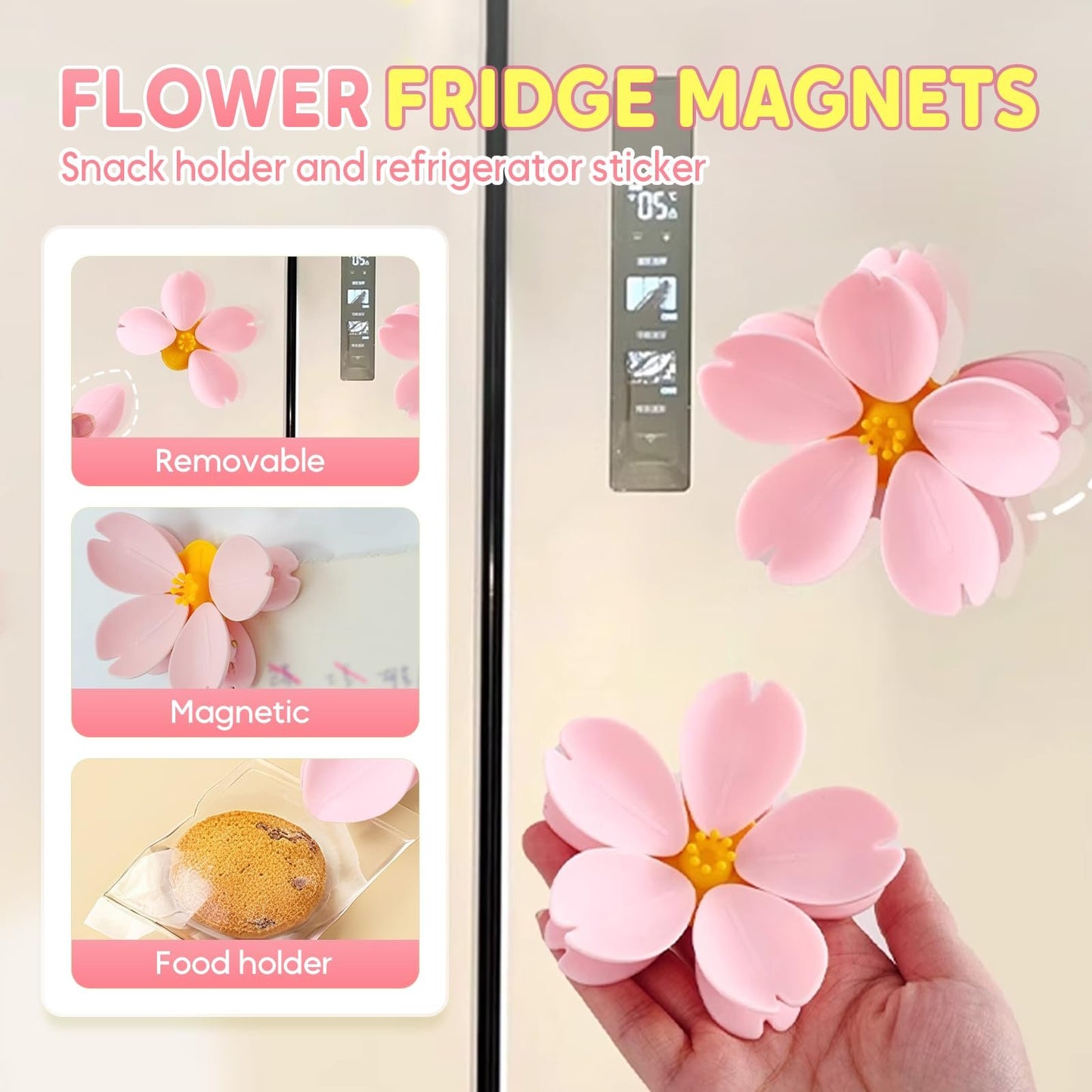 🌸Sakura Magnetic Snack Seal Clip