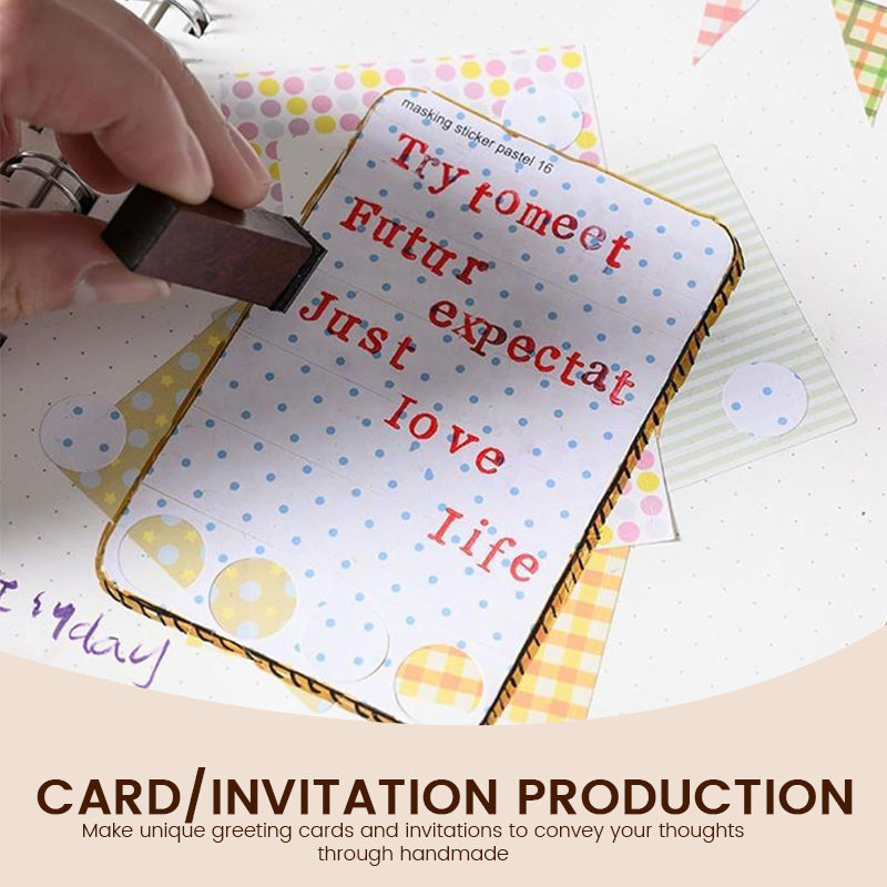 DIY Letter Stamp Set