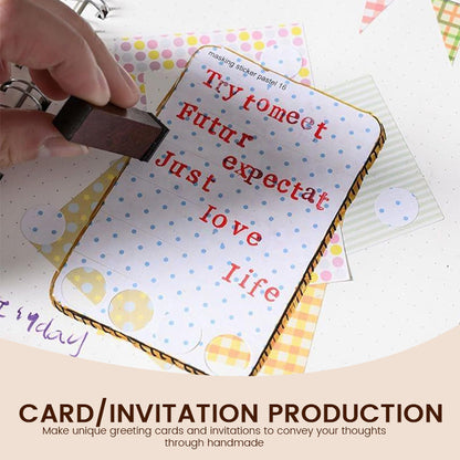 DIY Letter Stamp Set