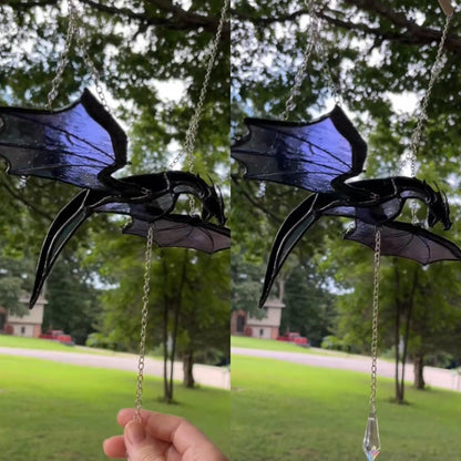 Colorful Flying Dragon Garden Hanging Decorations