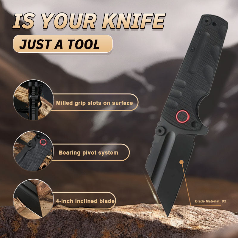 🔥 Last Day 49% OFF 🔥PROPONENT ATZ-1820P D2 Steel Black PVD Blade