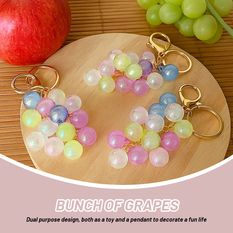 🍇 Cute Creative Bag Pendant Gift Accessories