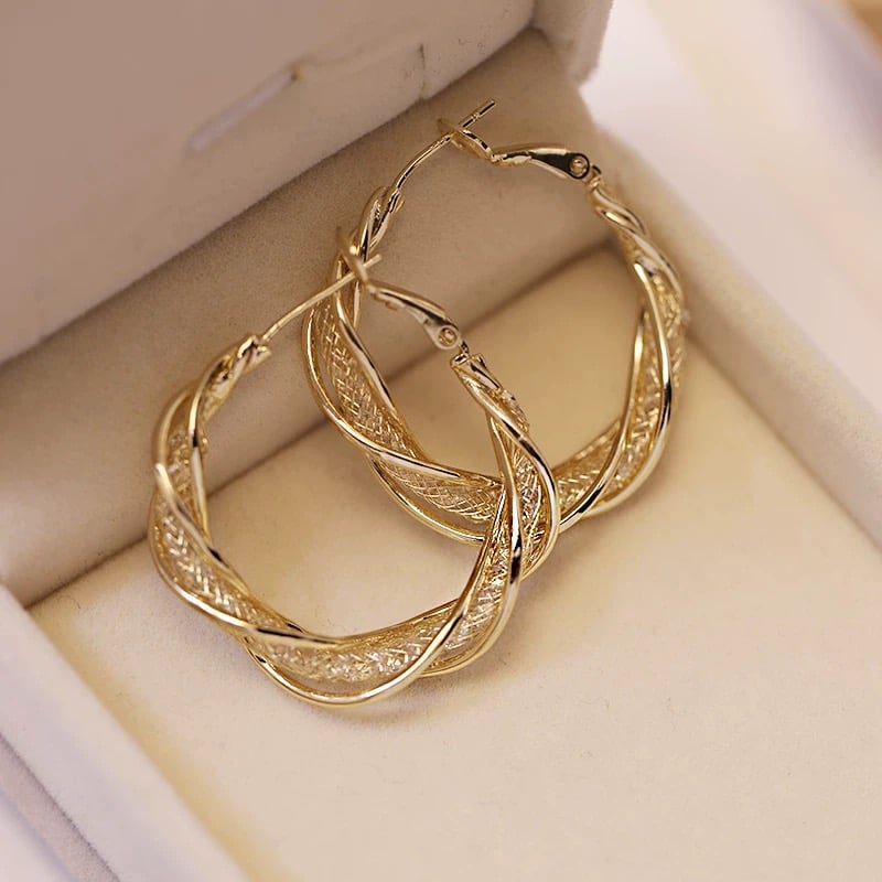 🔥 49% KORTING – Mode Twist Oorbellen