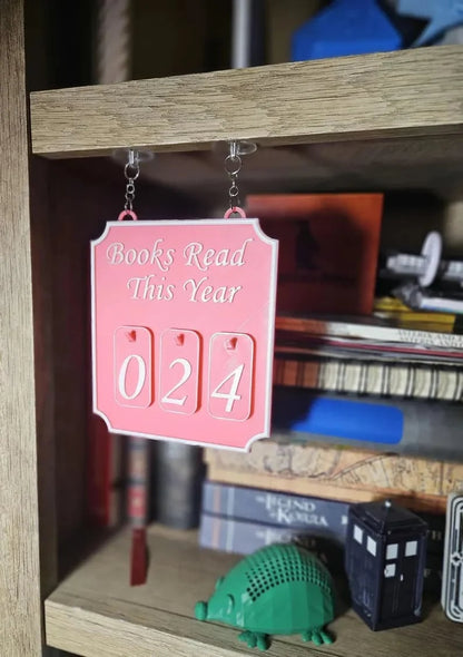 ⏰Limited stock!🔥Hanging Bookshelf Counter Bookish Decor Books Read This Year Counter