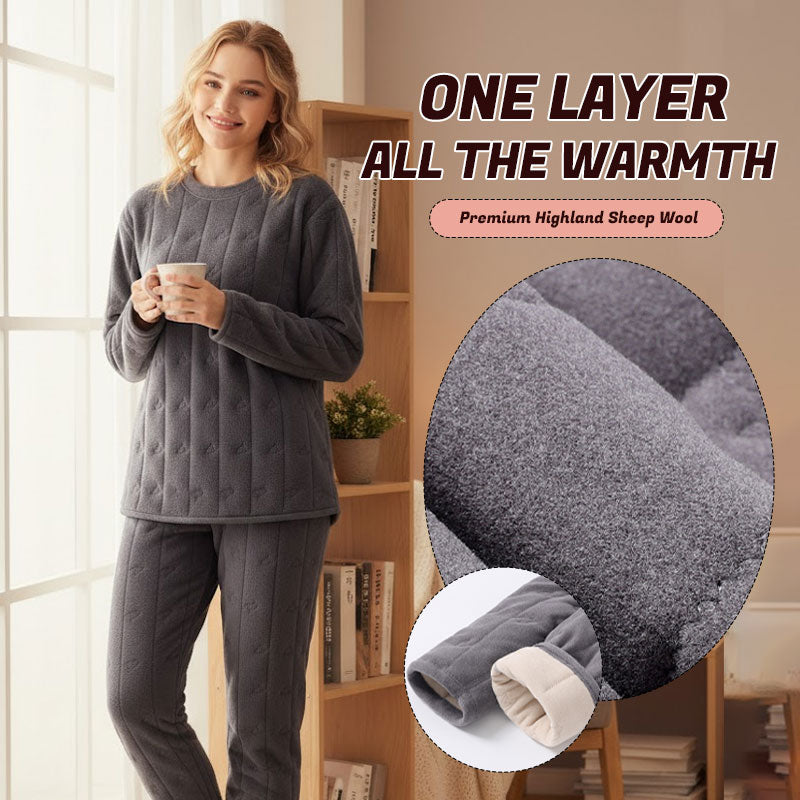🐑 Cashmere Warmth Thermal Set — Stay Cozy, Slim & Stylish All Winter Long