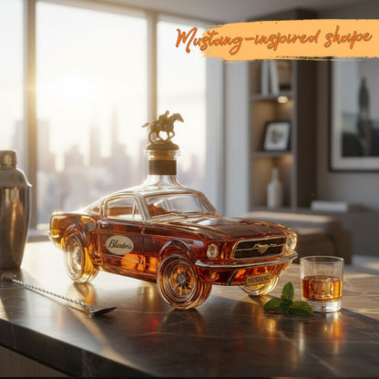 🥃✨ Bronco Whiskey Bottle – Stylish, Bold & Perfect for Any Home Bar 🎁