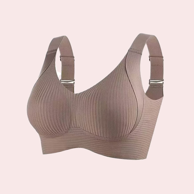 🔥Spring Sale 49% Off - Ribbed Push Up Adjustable Wireless Bra for Women