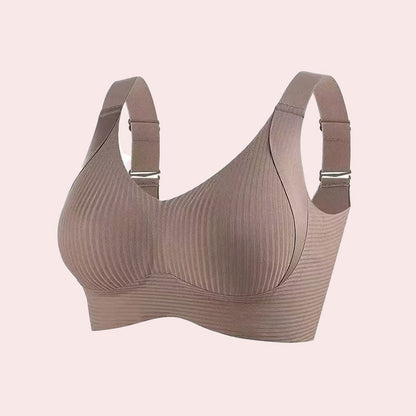 🔥Spring Sale 49% Off - Ribbed Push Up Adjustable Wireless Bra for Women