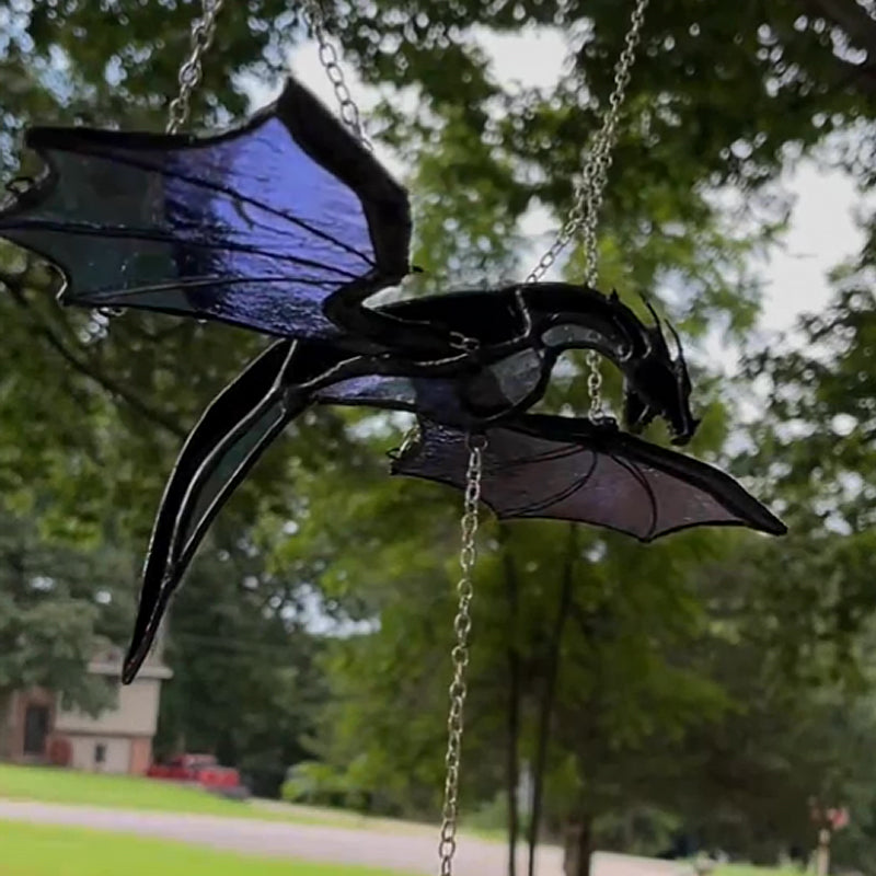 Colorful Flying Dragon Garden Hanging Decorations