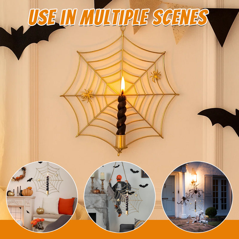 Spooky Web Wall Sconce