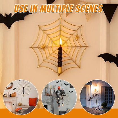 Spooky Web Wall Sconce