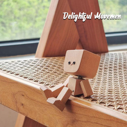 ⏰Limited stock!🔥Shaking Wooden Man Figurine