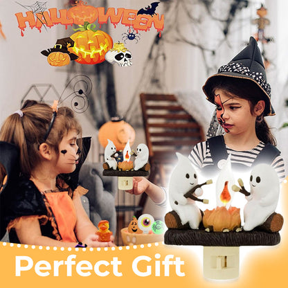 🔥👻 Spooky Halloween Ghost Light Decoration – Light Up Your Haunted House!