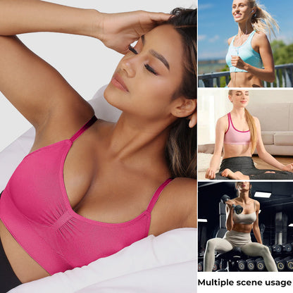 Women's Full Coverage Non-Padded Wireless Sculpt Bra