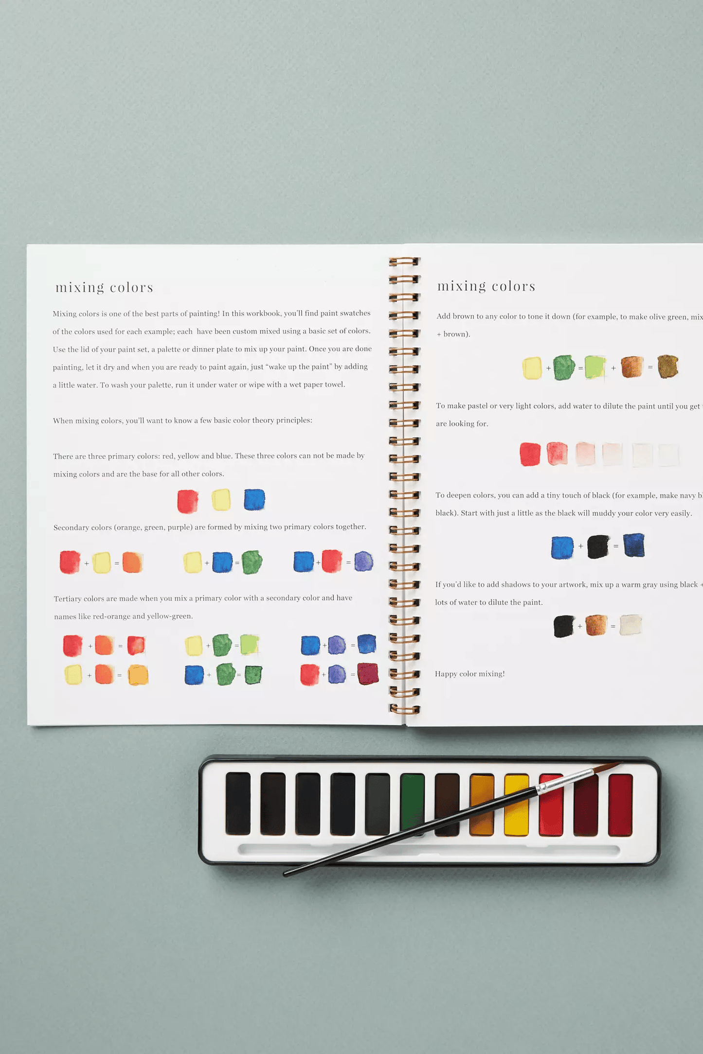 🔥Lente Korting🖼️ Aquarel Werkboek voor Nieuwe Kunstenaars