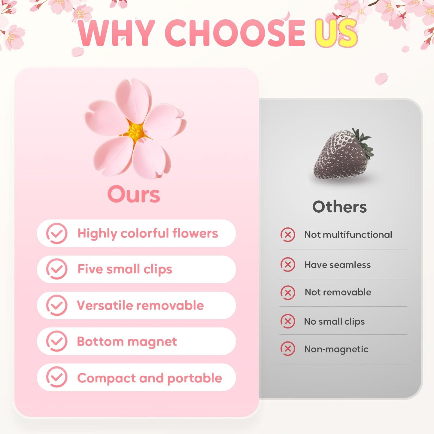 🌸Sakura Magnetic Snack Seal Clip