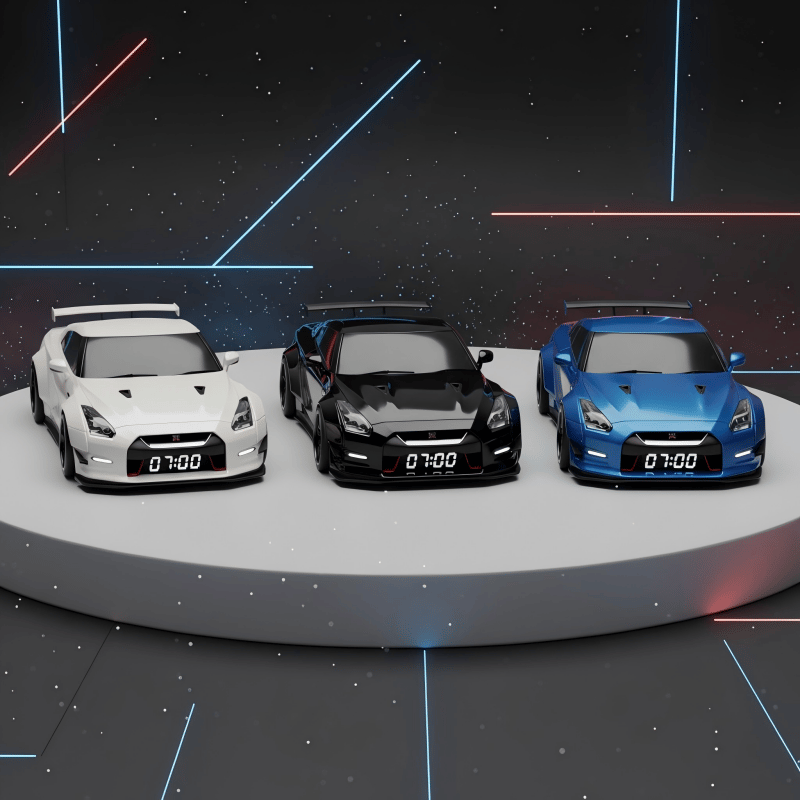 ⏰Hypercar Alarm Clock🏎️ Realistic Engine And Light Effects