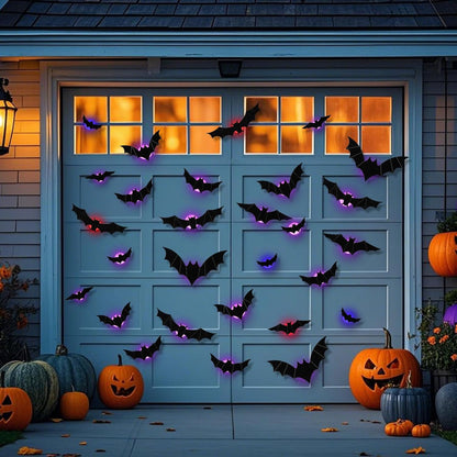 🔥On Sale🔥12pcs/set 3D Bat Design LED Decoration