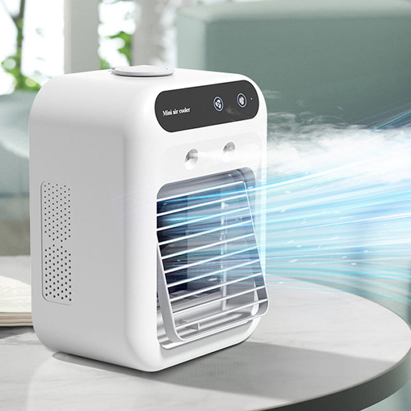 (Free shipping🛩️)🌬️USB mini humidifier air conditioner fan spray mobile refrigeration plus ice cold air blower