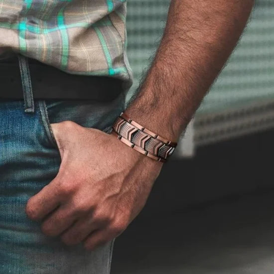 🎉 Happy New Week| Start Your Week with a Deal! - Magnetic Copper Bracelet[Buy 2 Free Shipping]