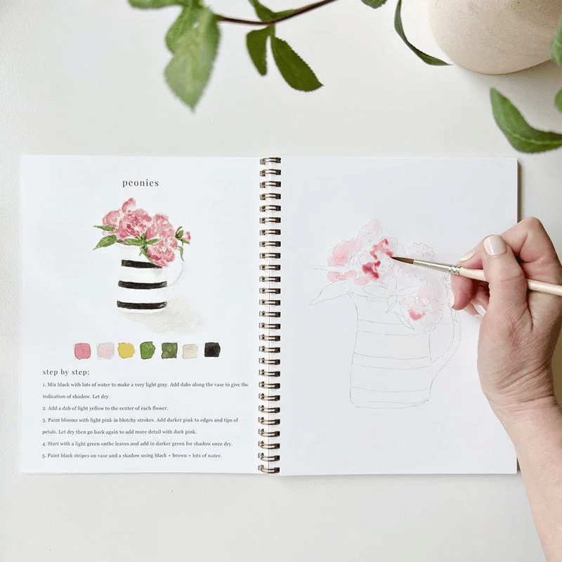 🔥Lente Korting🖼️ Aquarel Werkboek voor Nieuwe Kunstenaars