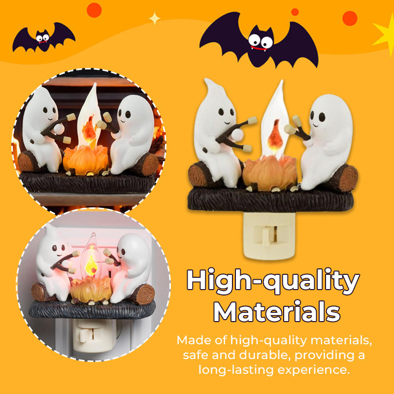 🔥👻 Spooky Halloween Ghost Light Decoration – Light Up Your Haunted House!