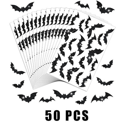 ✨This Week's Special Price $9.99💥Halloween Bat Labels Stickers